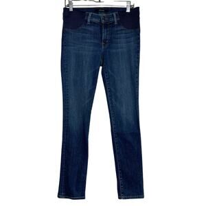 J Brand Mama J Mid Rise Super Skinny Maternity Jeans Women's SZ 27
